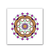 Mandala Reflection Metal Mirror - Beyond T-shirts